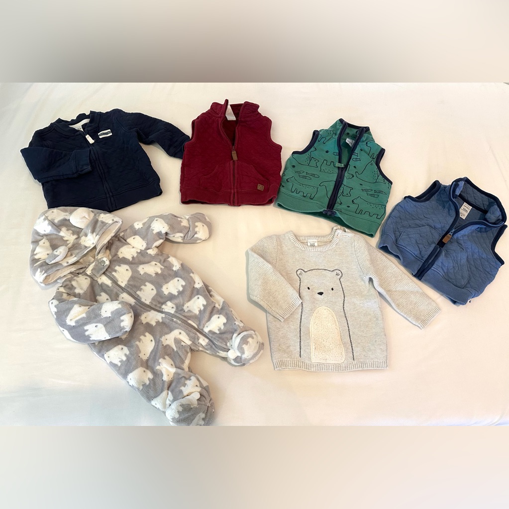 Assorted 12months Boy Cloths.